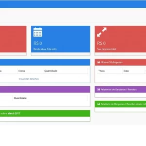 Sistema para Controle Financeiro Responsivo