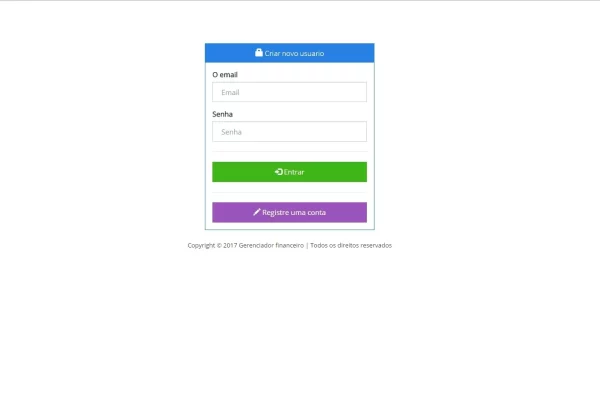 Sistema para Controle Financeiro Responsivo - Imagem 3