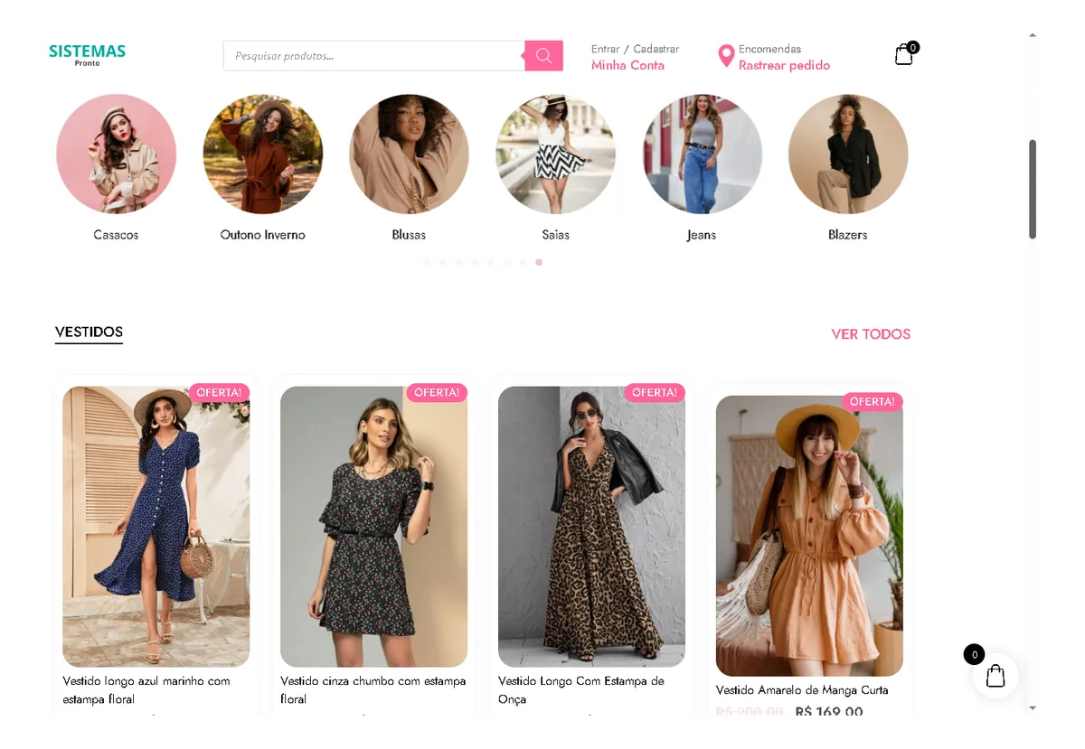 Site Loja Virtual 100% Editável Wordpress - Imagem 2