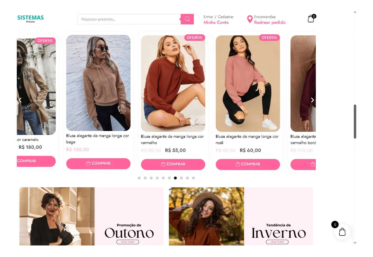 Site Loja Virtual 100% Editável Wordpress - Imagem 3