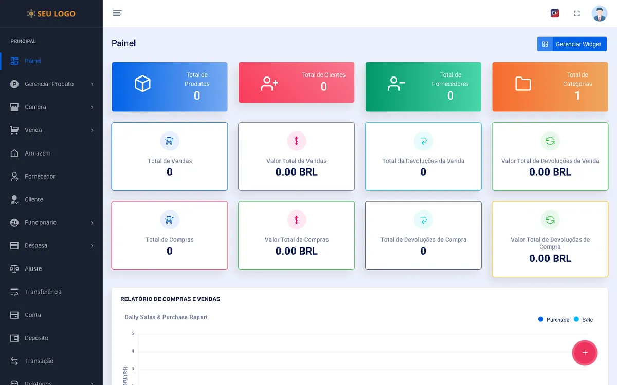 Sistema Para Gestão De Estoques - Imagem 2