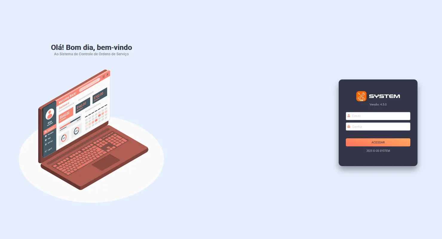 Sistema de Ordem de Serviço para Assistência em PHP - Imagem 3