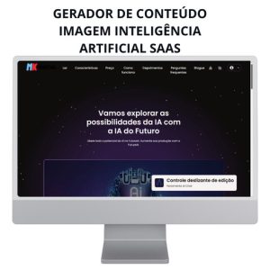 Gerador De Conteúdo Imagem Inteligência Artificial Saas