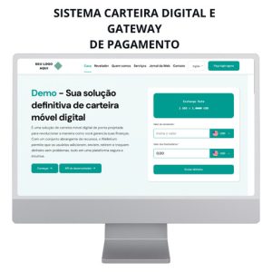 Sistema Carteira Digital E  Gateway  De Pagamento