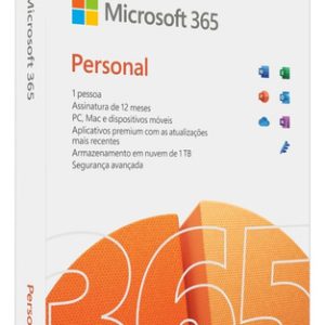 Microsoft 365 Personal Office 365 apps 1TB - 1 Usuário Assinatura Anual