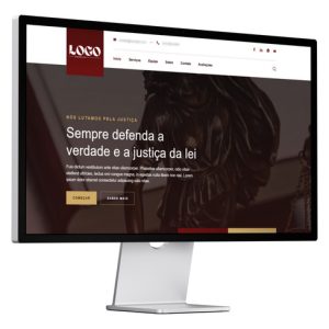 Template De Site Para Advogados/advocacia, Elementor + Wp
